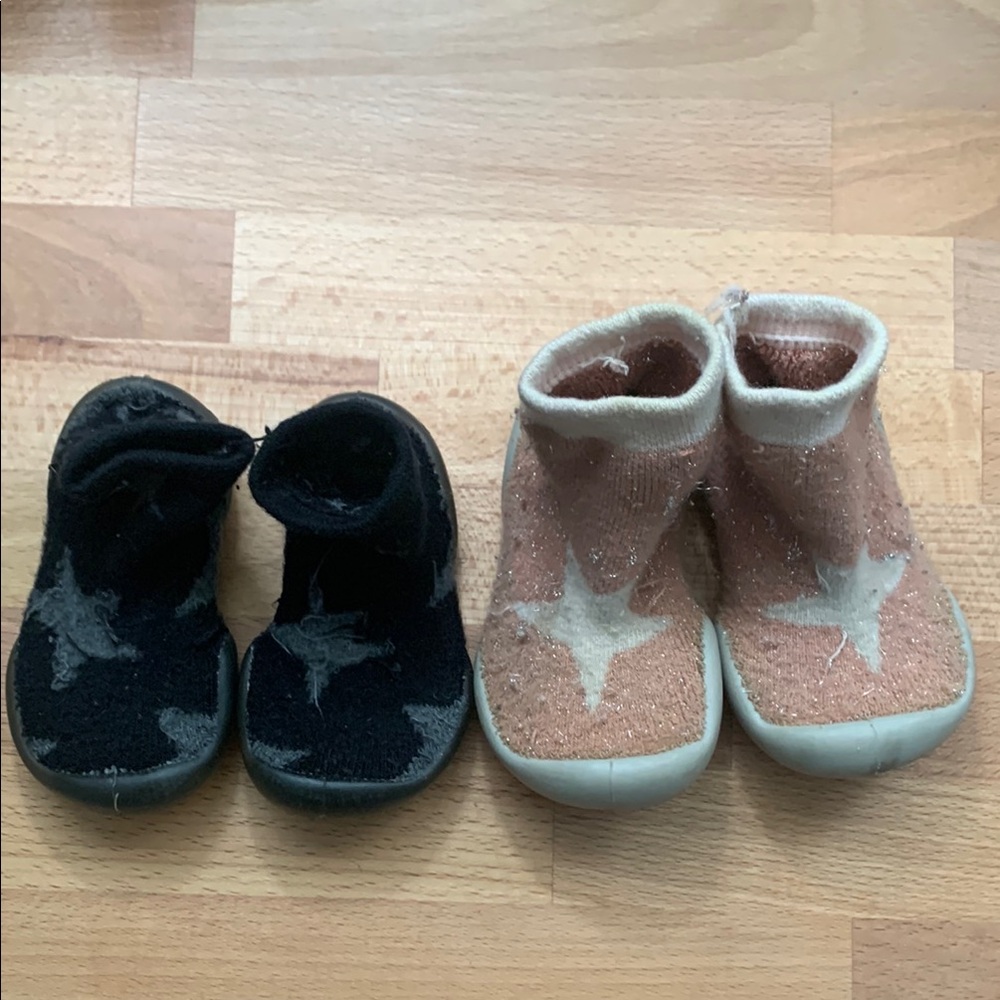 FAIR Condition Collegien Sock Shoes Bundle Sizes 18/19 & 20/21